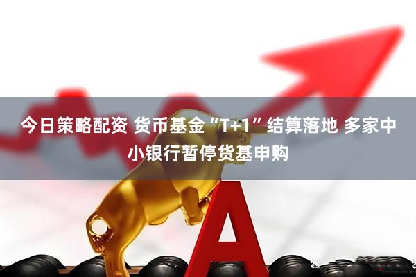 今日策略配资 货币基金“T+1”结算落地 多家中小银行暂停货基申购